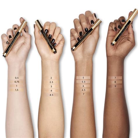 ysl touche eclat concealer how to use|ysl touche eclat colour chart.